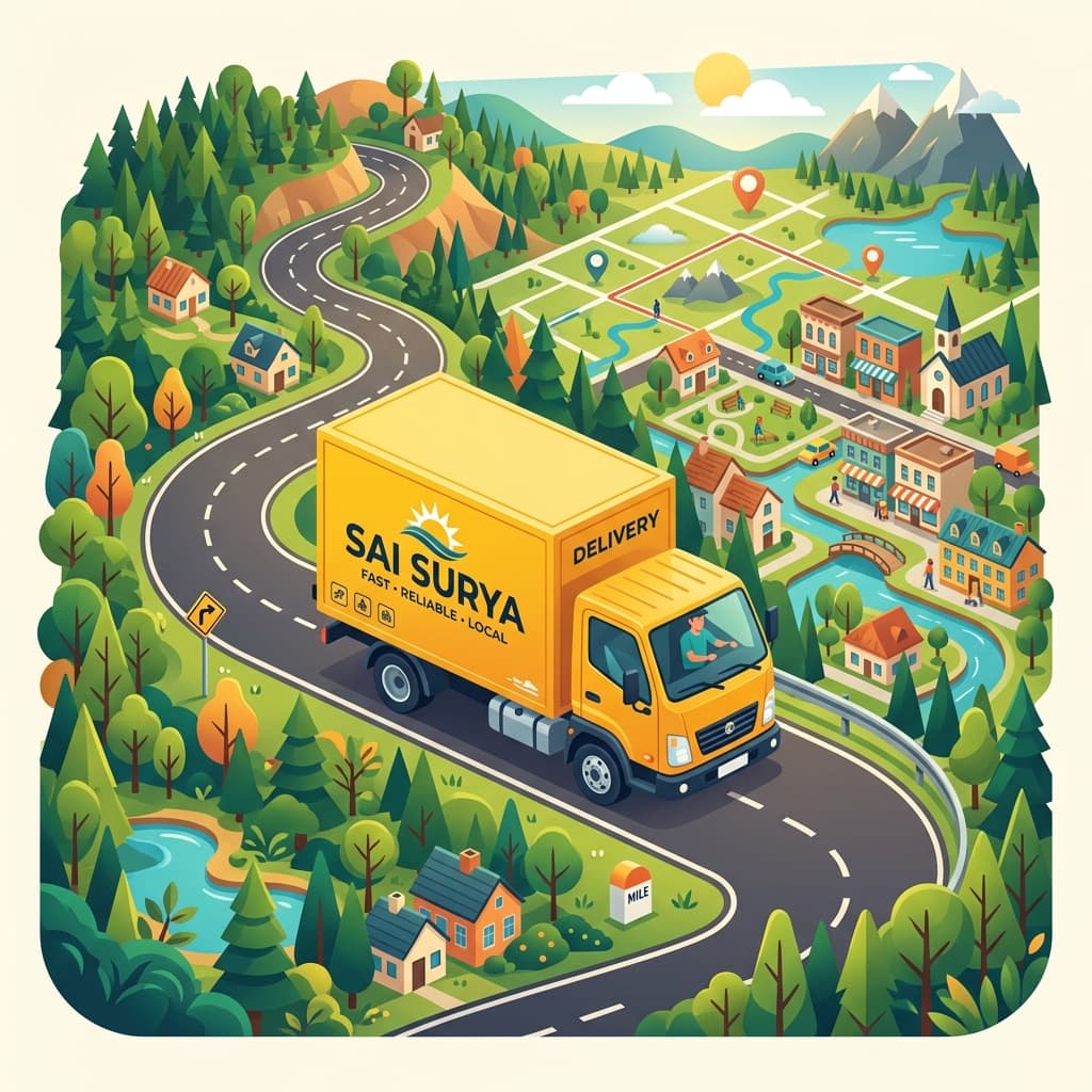 Sai Surya Packers and Movers - Service Areas